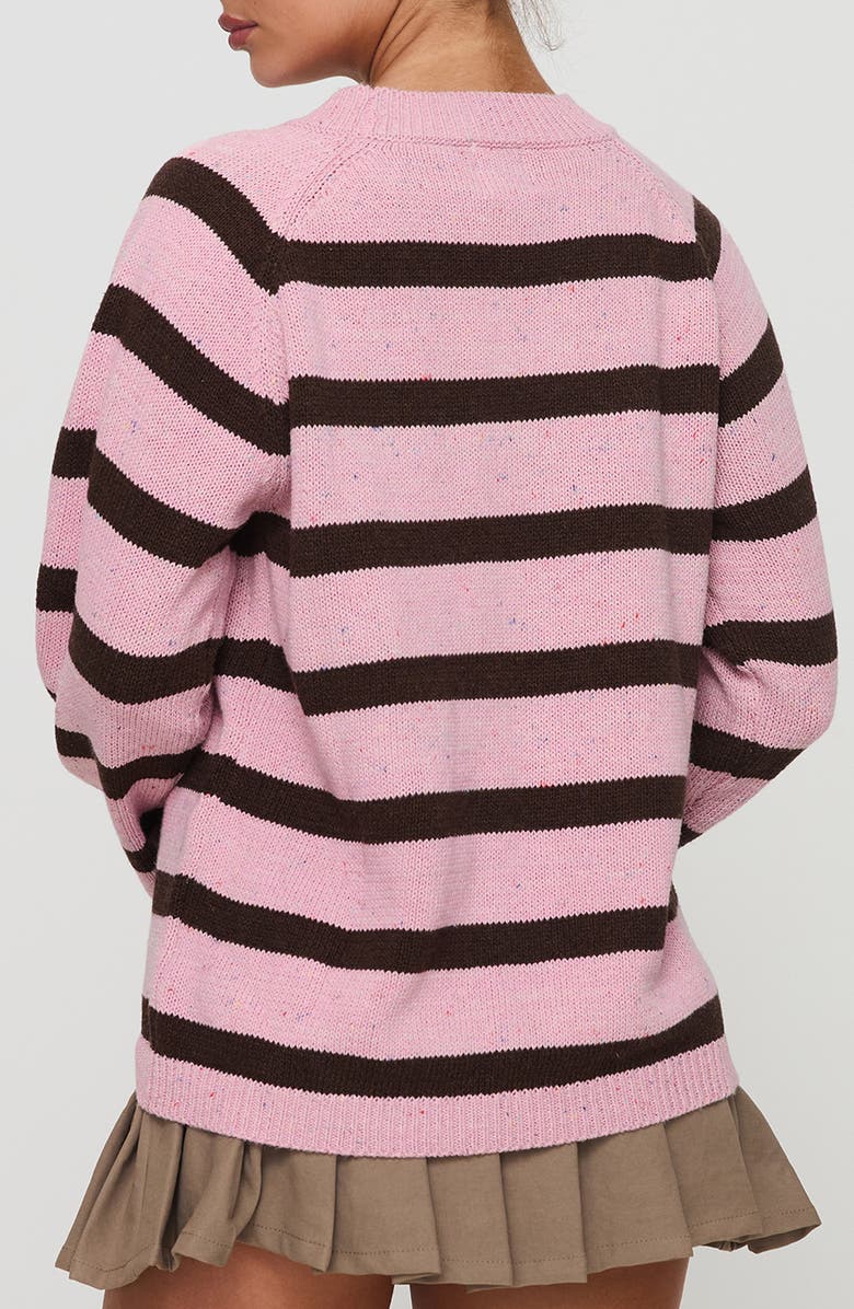 Princess Polly Jacquette Stripe Sweater, Alternate, color,