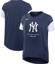 Nike Women's Nike Navy New York Yankees Flowy Fashion T-Shirt
