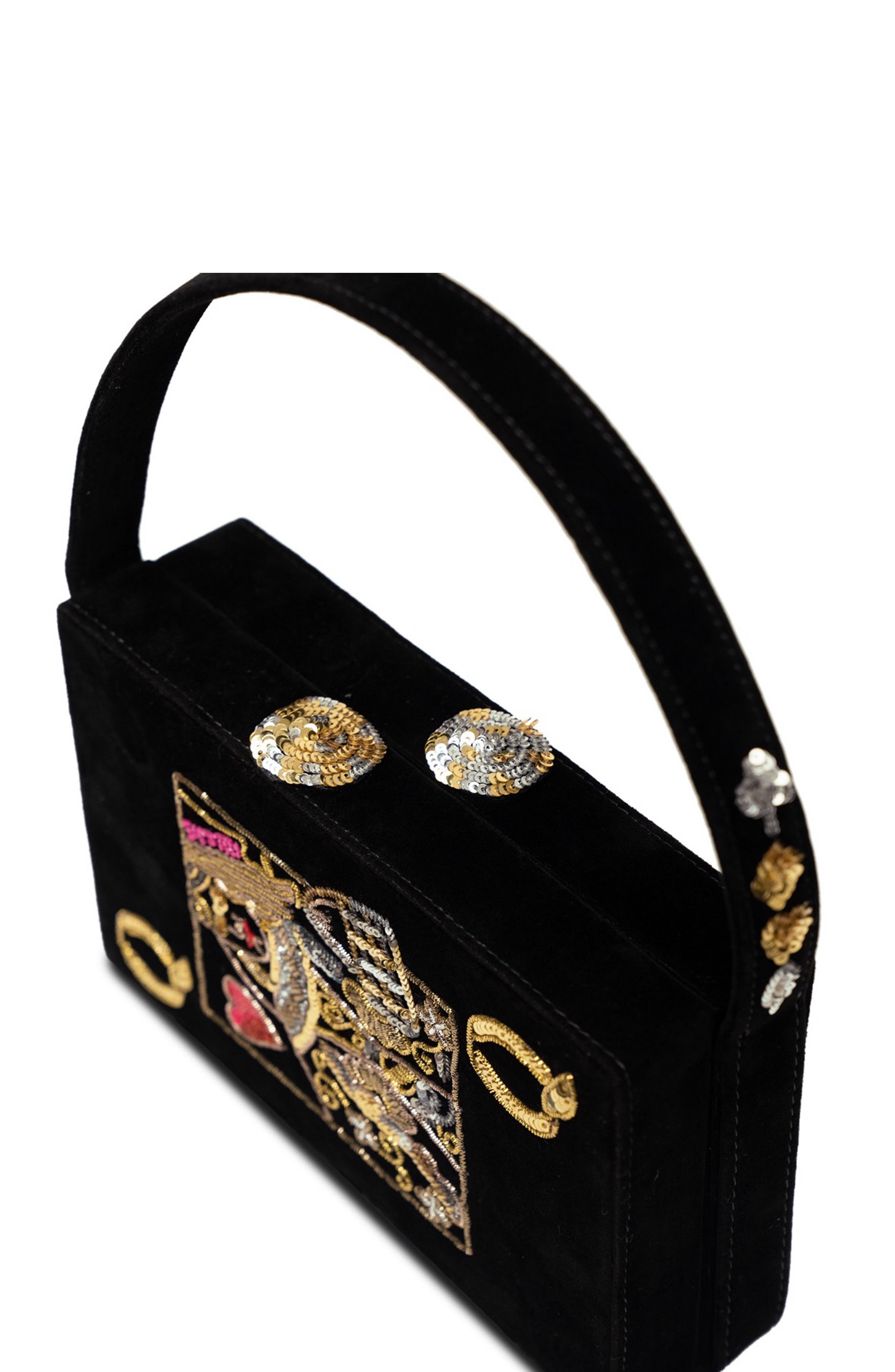 Simitri Poker Bag, Alternate, color, Black