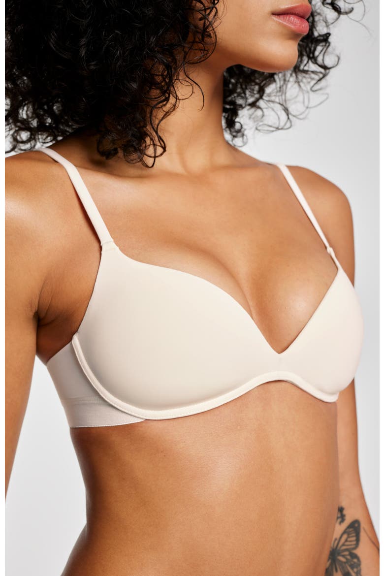 Zero-G Wirefree Lift Up Bra, Alternate, color, Ecru