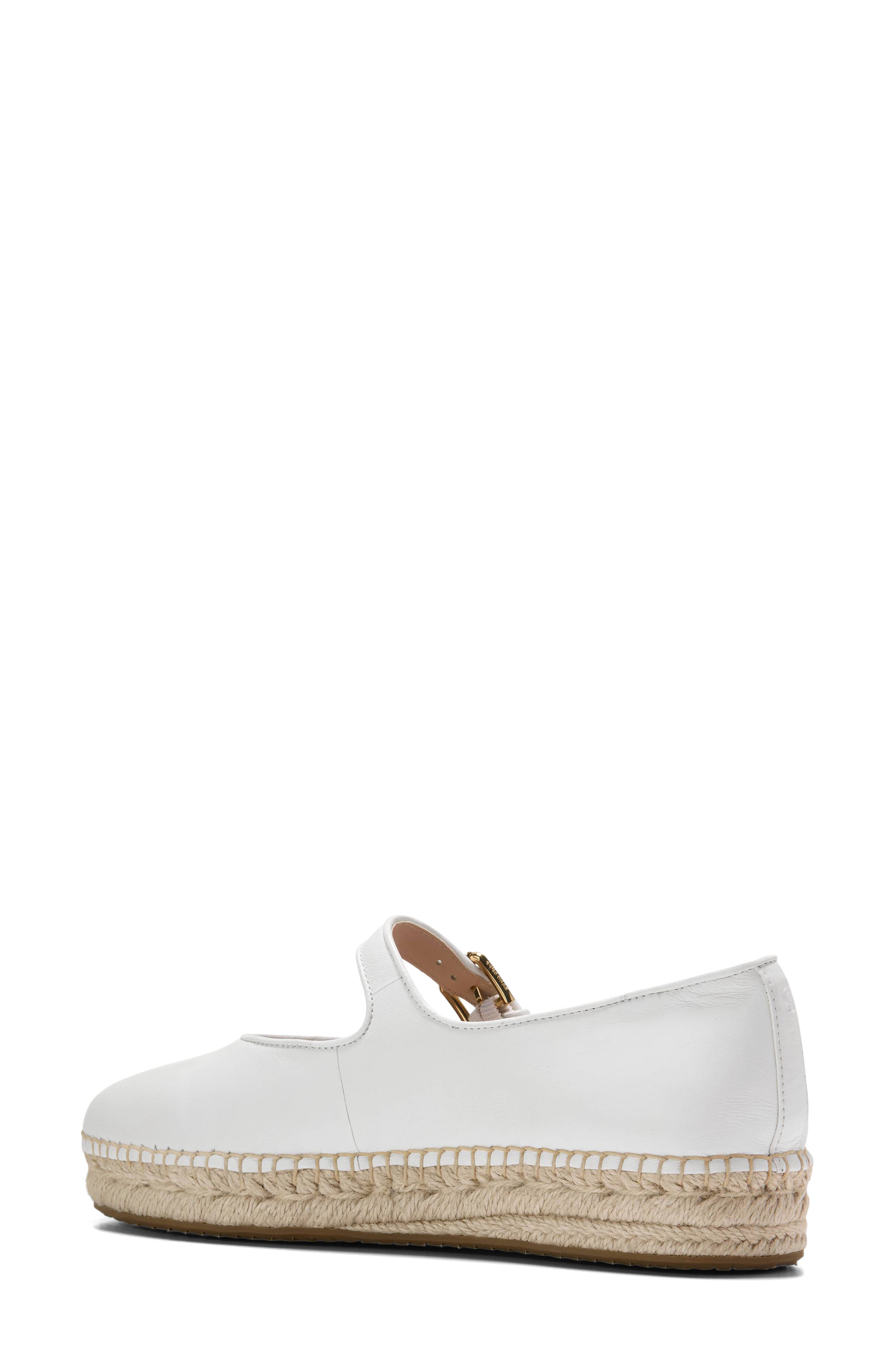 Cole Haan CloudFeel Asbury Mary Jane Flat, Alternate, color, White Leather