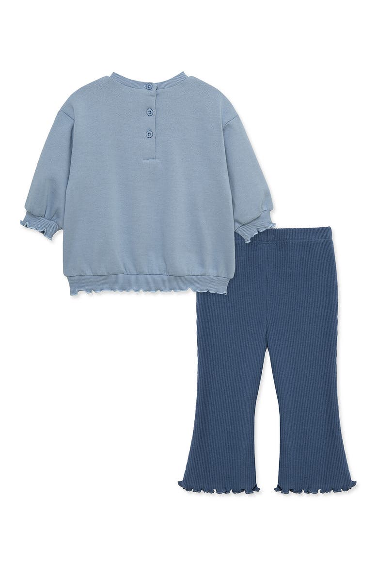 Kids' Love Sweatshirt and Leggings Set, Alternate, color, BLUE
