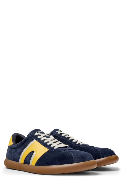 Camper Pelotas Soller Leather Sneakers In Blue