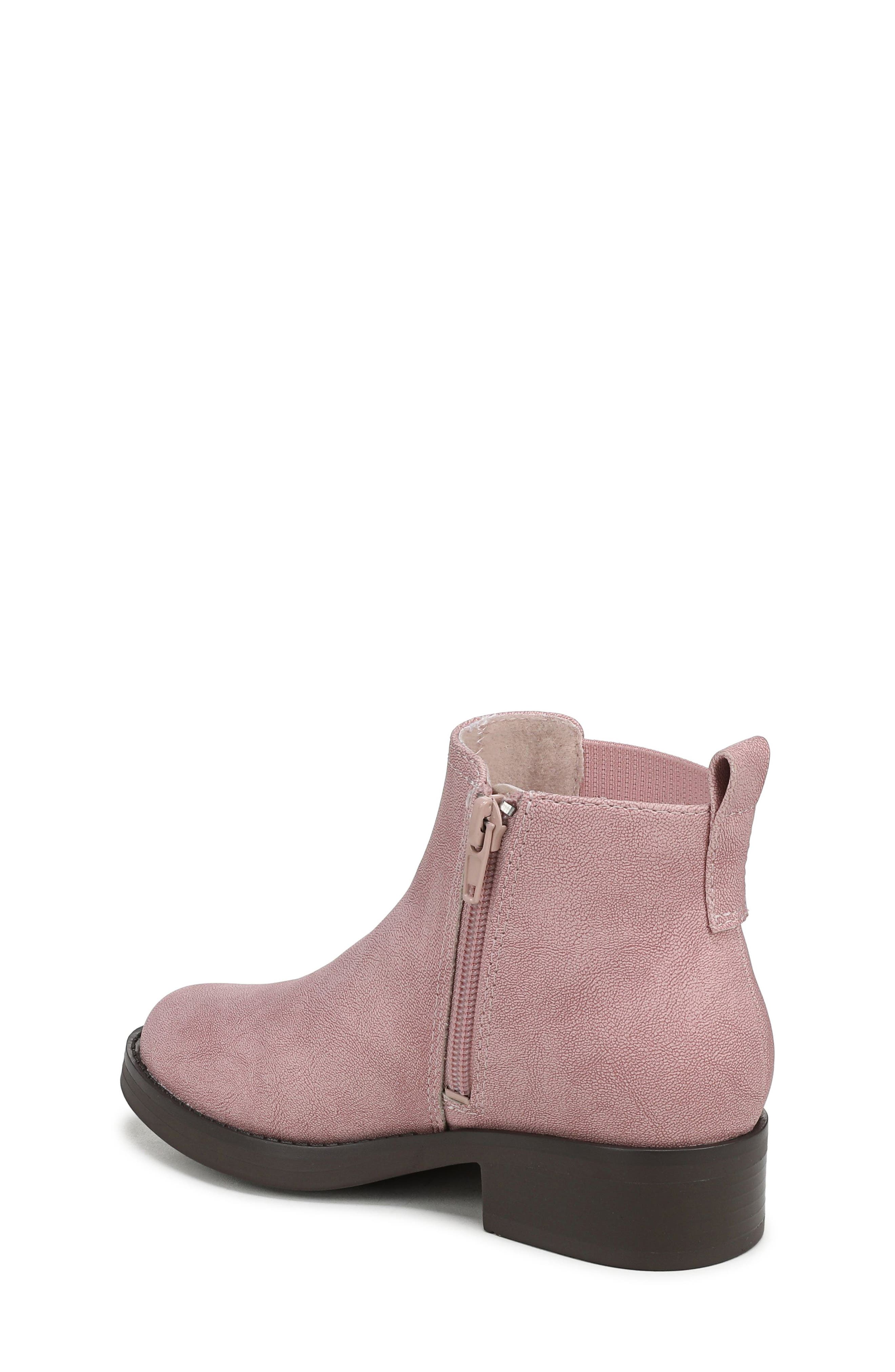Kids' Zander-K Faux Leather Boot, Alternate, color, PINK