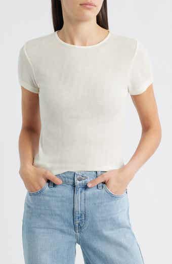Basic Wool Blend T-Shirt