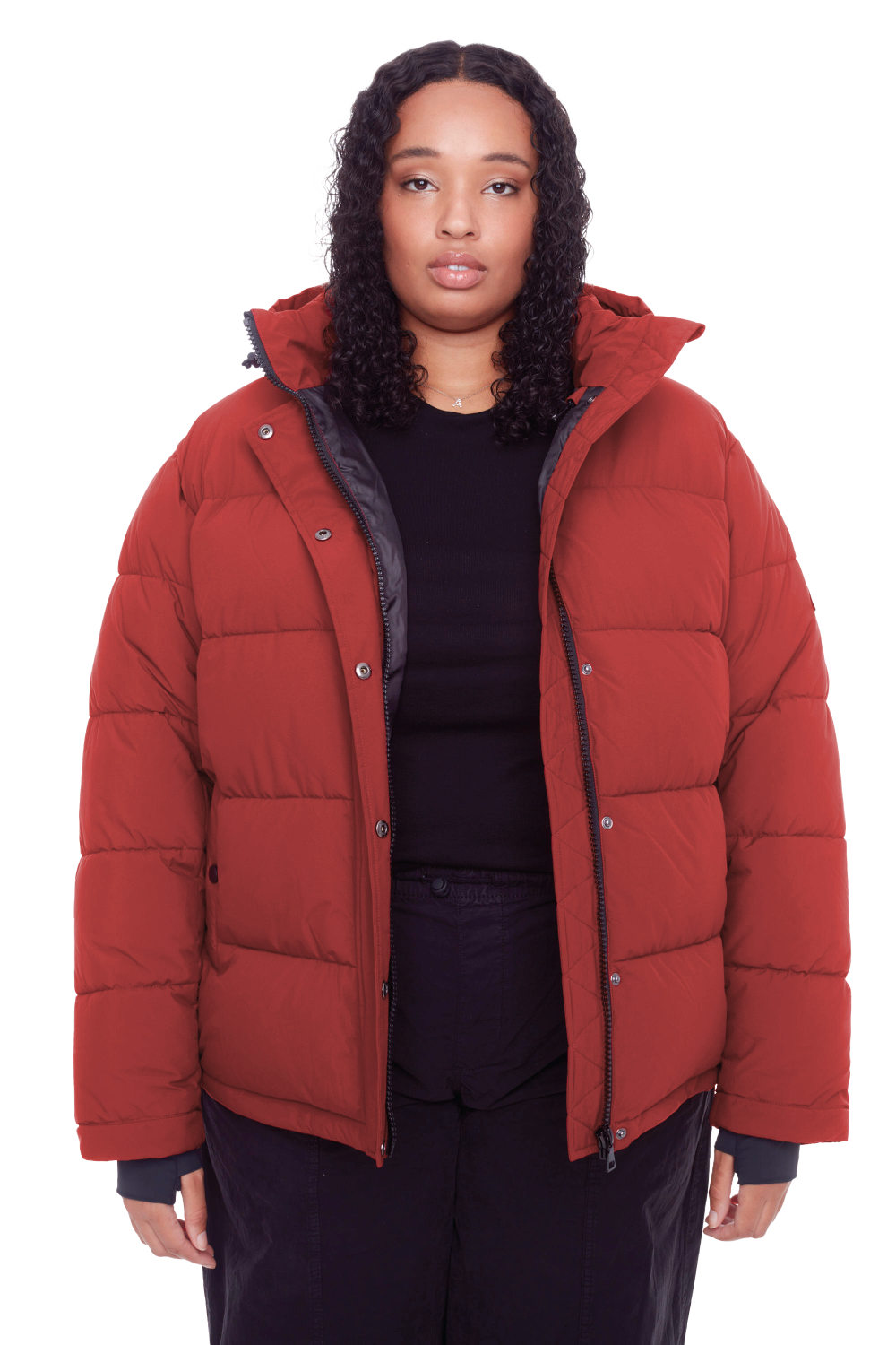 plus down jacket