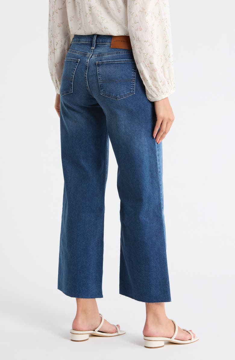 Lucky Brand Sweet Raw Hem Wide Leg Jeans, Alternate, color, Crescentville