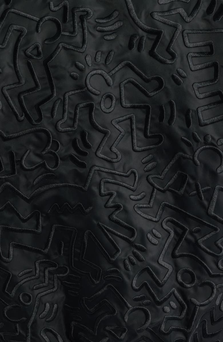 Alpha Industries x Keith Haring MA-1 Embroidered Jacket, Alternate, color, 