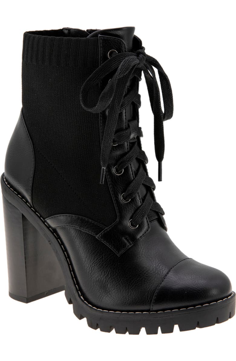 BCBGeneration Pilas Lace-Up Bootie, Main, color,