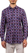 Maceoo Fibonacci Stretch Ascension 3320 Contemporary Fit Button-Up Shirt