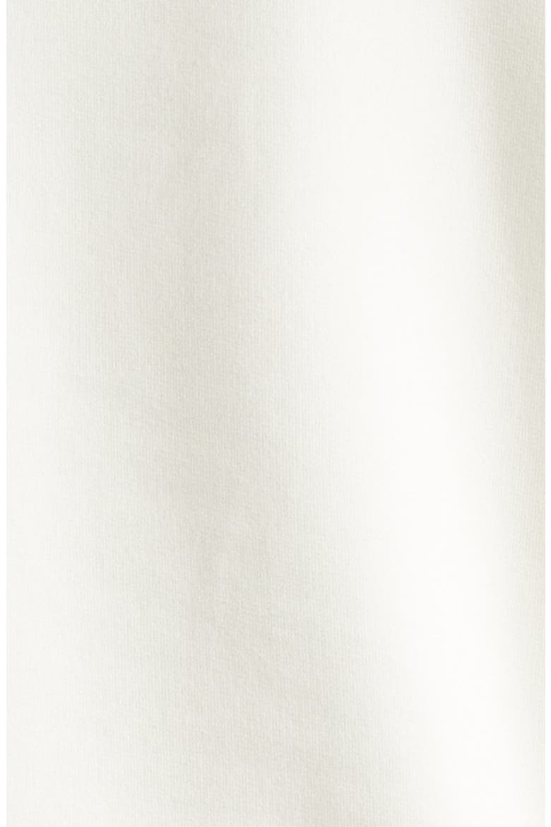 Embroidered Logo Sweatshirt, Alternate, color, SILK WHITE