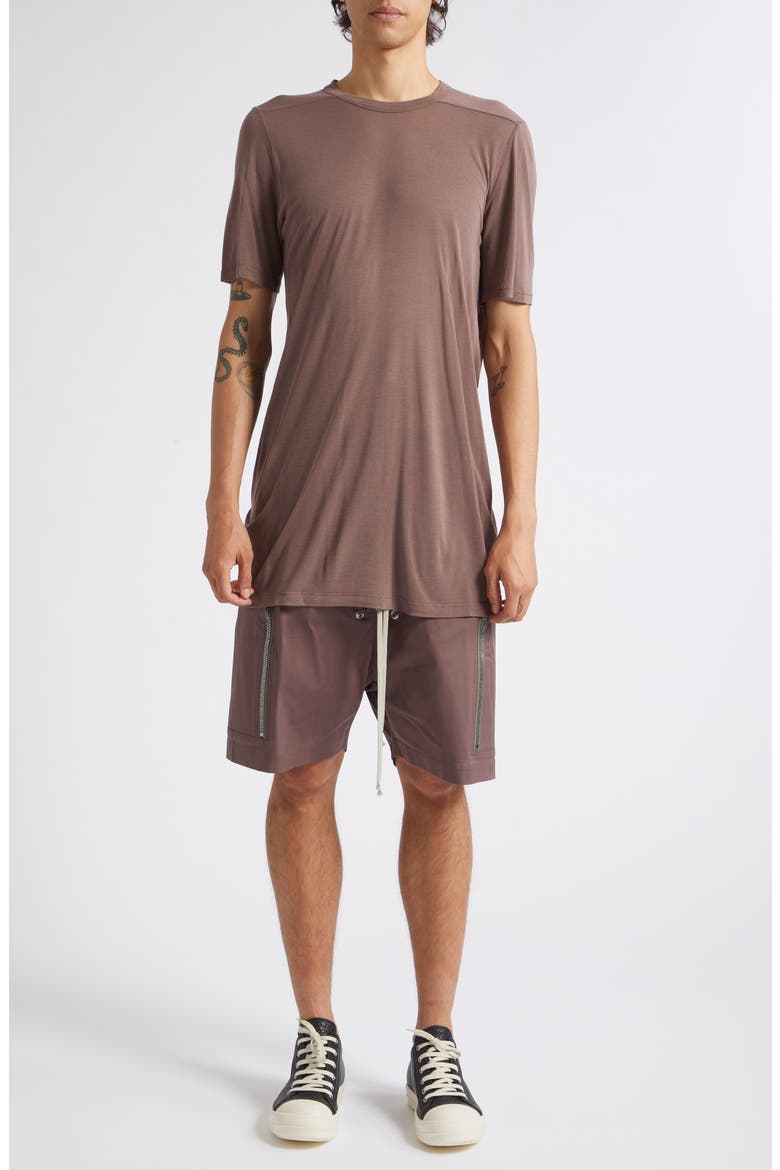 Level T Longline T-Shirt, Alternate, color, GRAPE