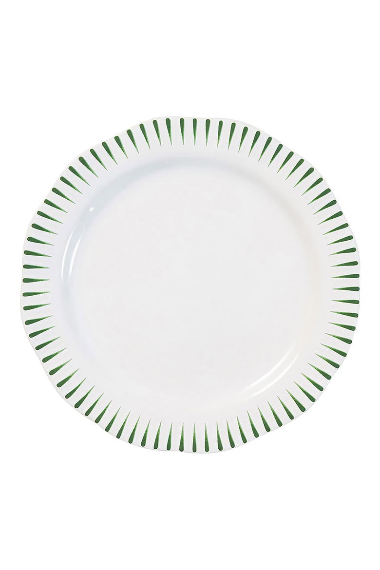Sitio Stripe 16-Piece Dinnerware Set, Alternate, color, BASIL