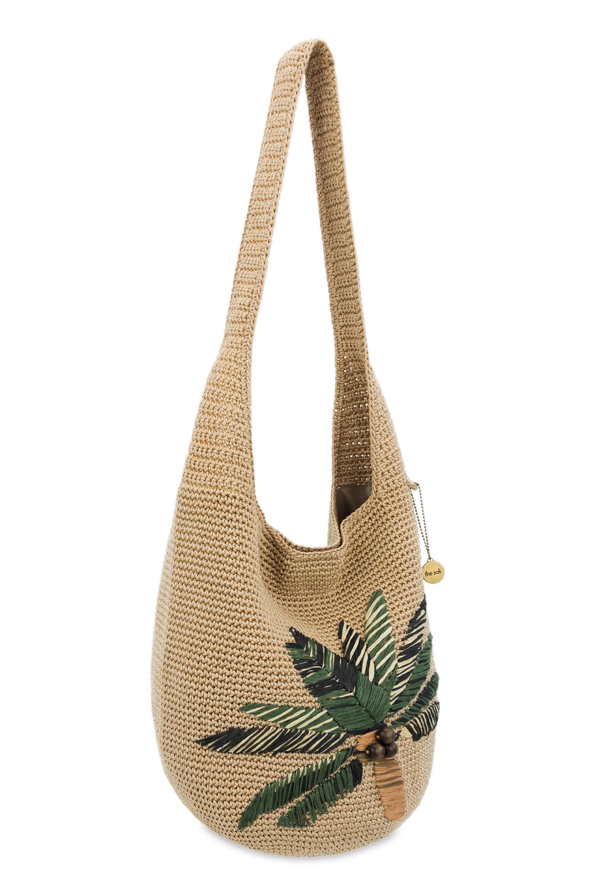 120 Hobo Bag, Alternate, color, Palm Tree