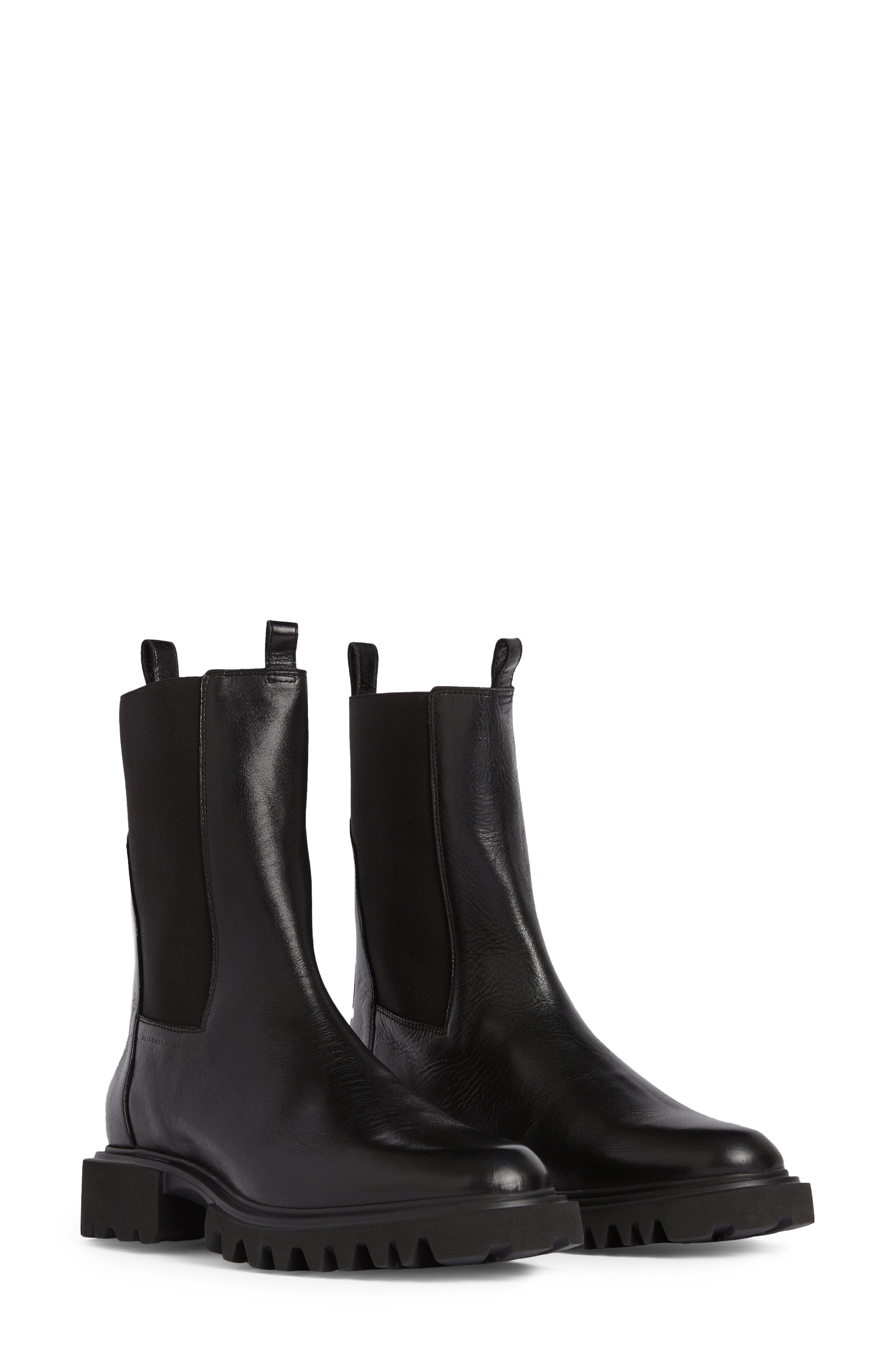 AllSaints Hallie Lug Boot, Main, color, 