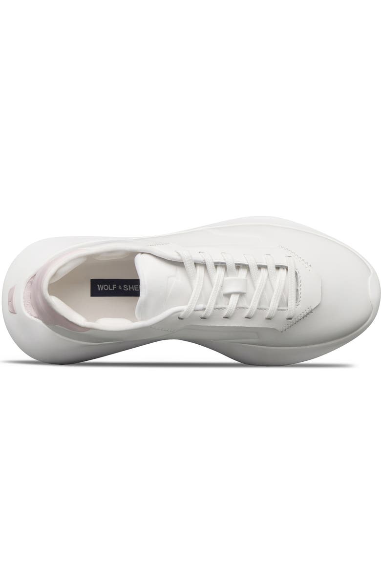 Wolf & Shepherd Toro Classic Sneaker, Alternate, color, White Pink / White