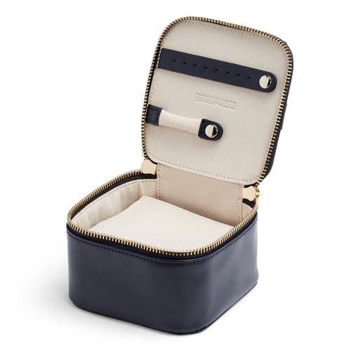Wolf Maria Zip Jewelry Cube In Blue