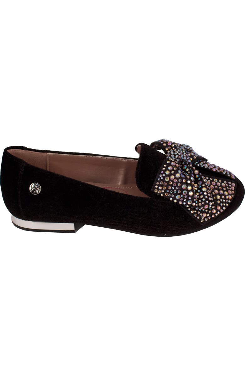 Jessica Simpson Crystal Bow Flat, Alternate, color,