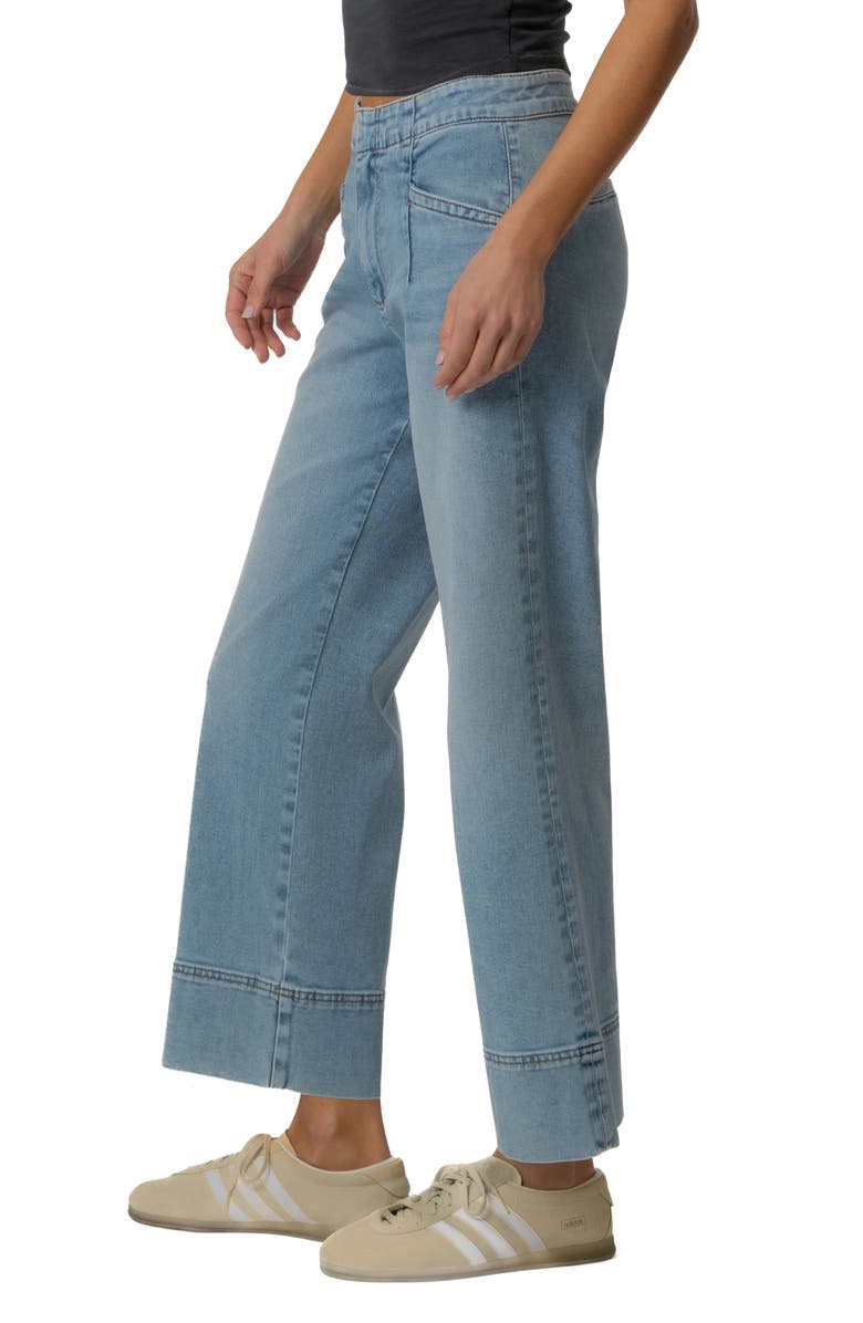 KUT from the Kloth Slant Pocket High Waist Ankle Wide Leg Jeans, Alternate, color, Contact