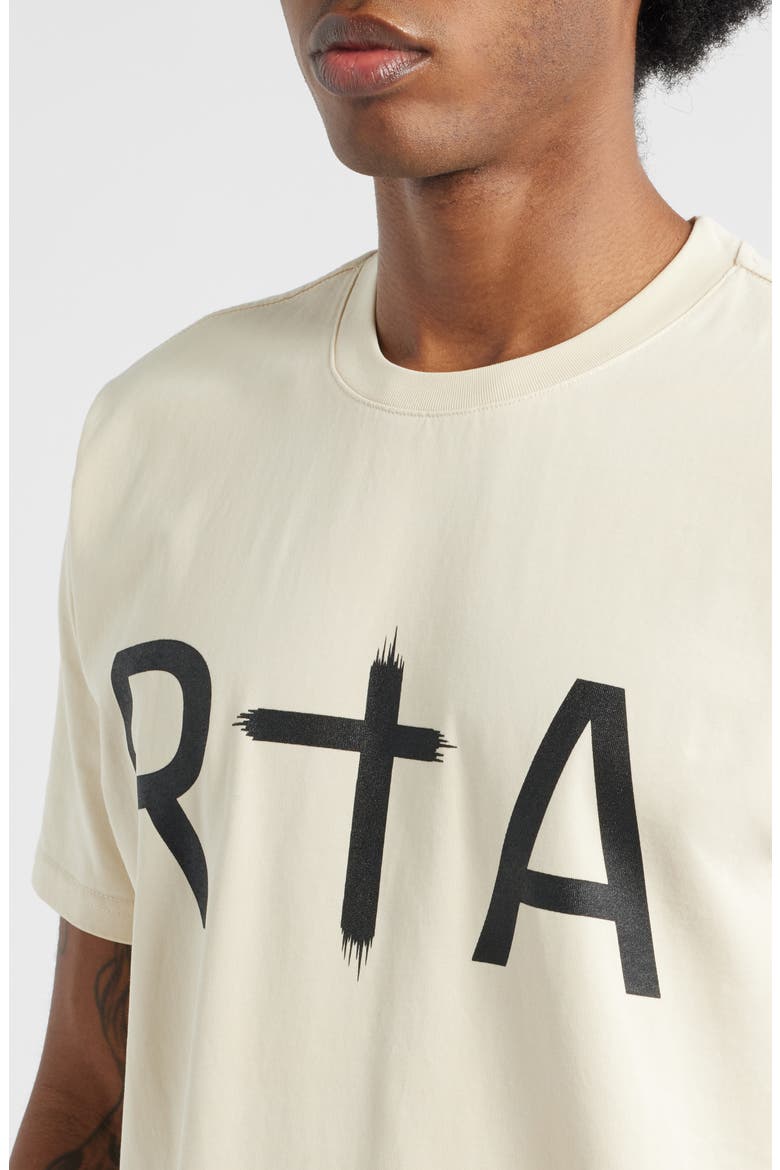 Liam Logo Graphic T-Shirt, Alternate, color, SAND BLACK