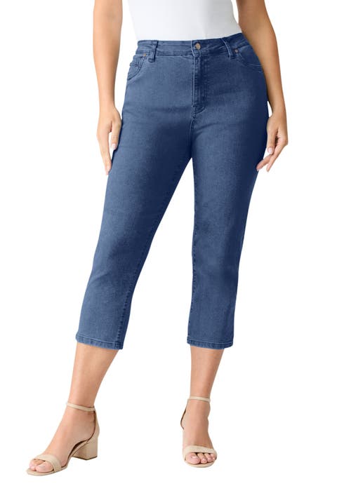 Plus Size 24/7 Stretch Capri Jean