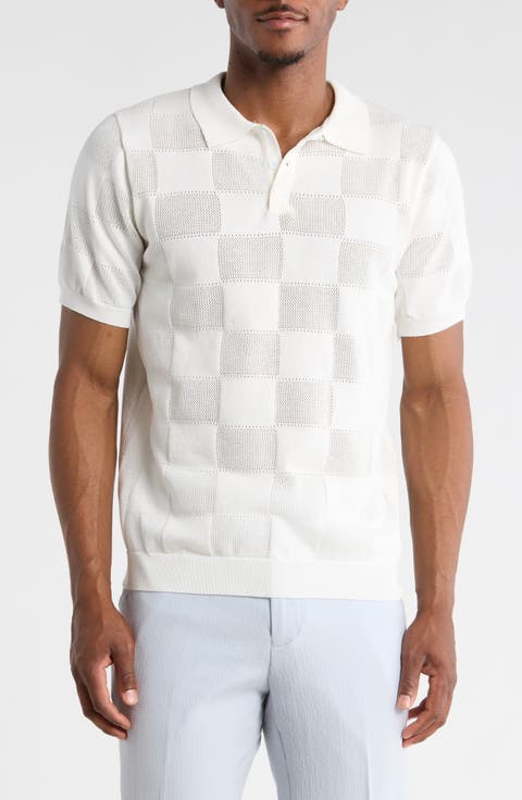 Slim Fit Polo Sweater