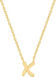 Estella Bartlett Kiss Charm Necklace