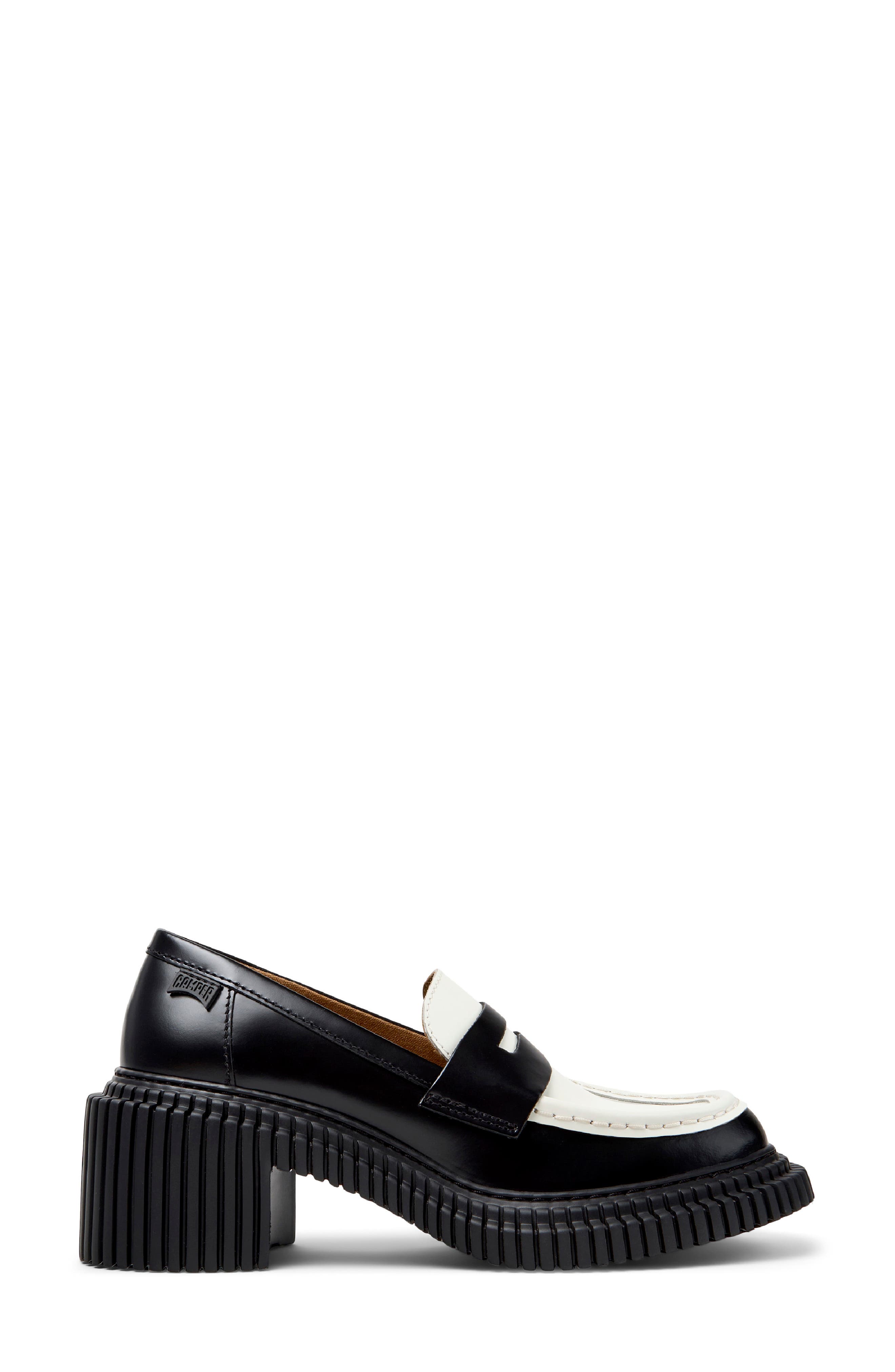 Pix London Penny Loafer, Alternate, color, MULTI - BLACK