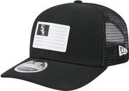 New Era Men's New Era Black Chicago White Sox Flag 9SEVENTY COOLERA Stretch-Snap Hat