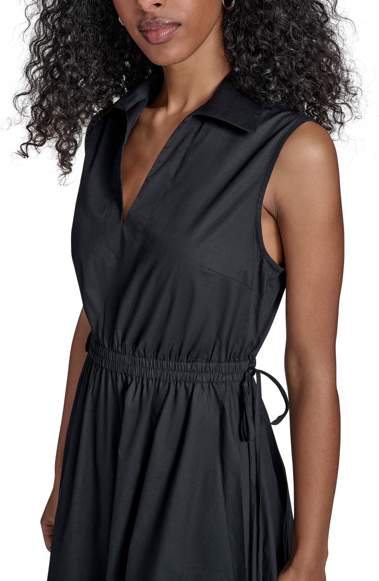 Calvin Klein Cutout Cotton Maxi Dress, Alternate, color, 