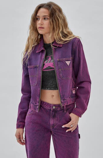 ジャケット・アウター GUESS Originals Cropped Carpenter Jacket GUESS Originals Cropped Carpenter Denim Jacket | PacSun