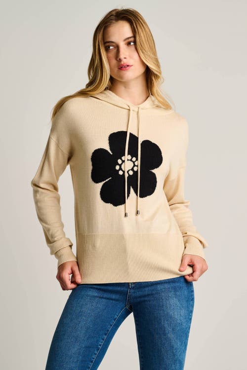 Lisa Todd Poppy Knit Hoodie In Neutral