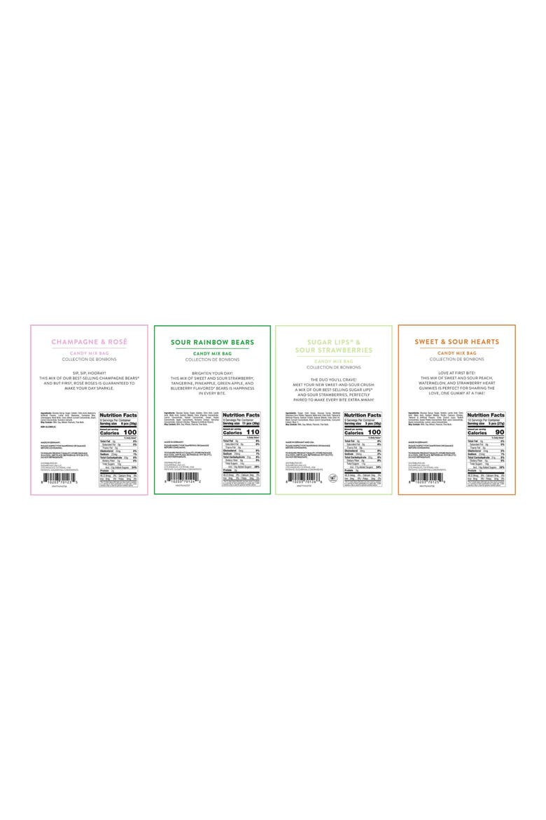 4-Piece Assorted Candy Mix Bags, Alternate, color, NO COLOR