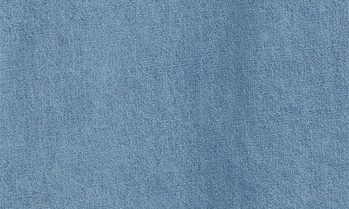 LAFAYETTE 148 LAFAYETTE 148 NEW YORK LONG SLEEVE DENIM POPOVER DRESS