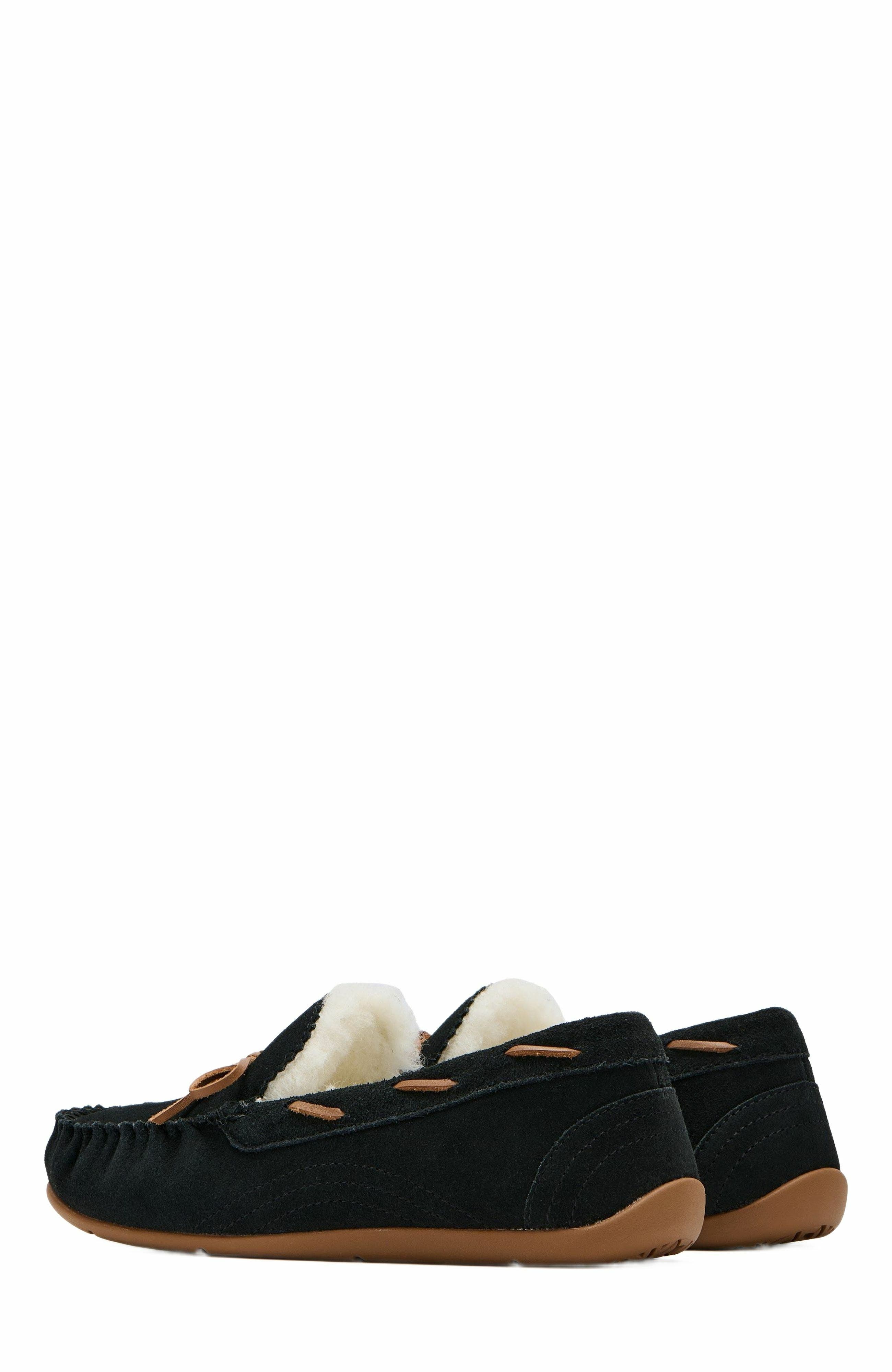 ABEO Amble Bow Slipper, Alternate, color, Black - Metatarsal