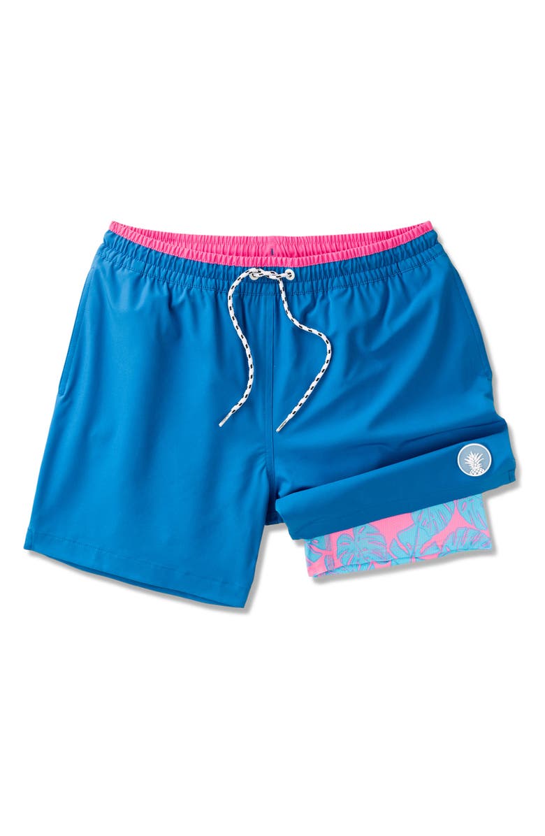 Chubbies The Sea Salts Lined 5.5-Inch Swim Trunks, Main, color,