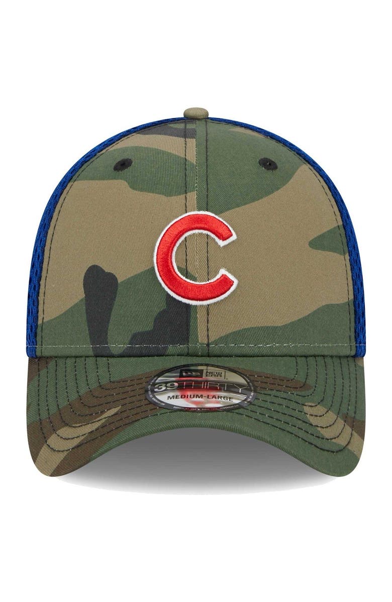 New Era Men's New Era Camo Chicago Cubs Team Neo 39THIRTY Flex Hat, Alternate, color, Camo