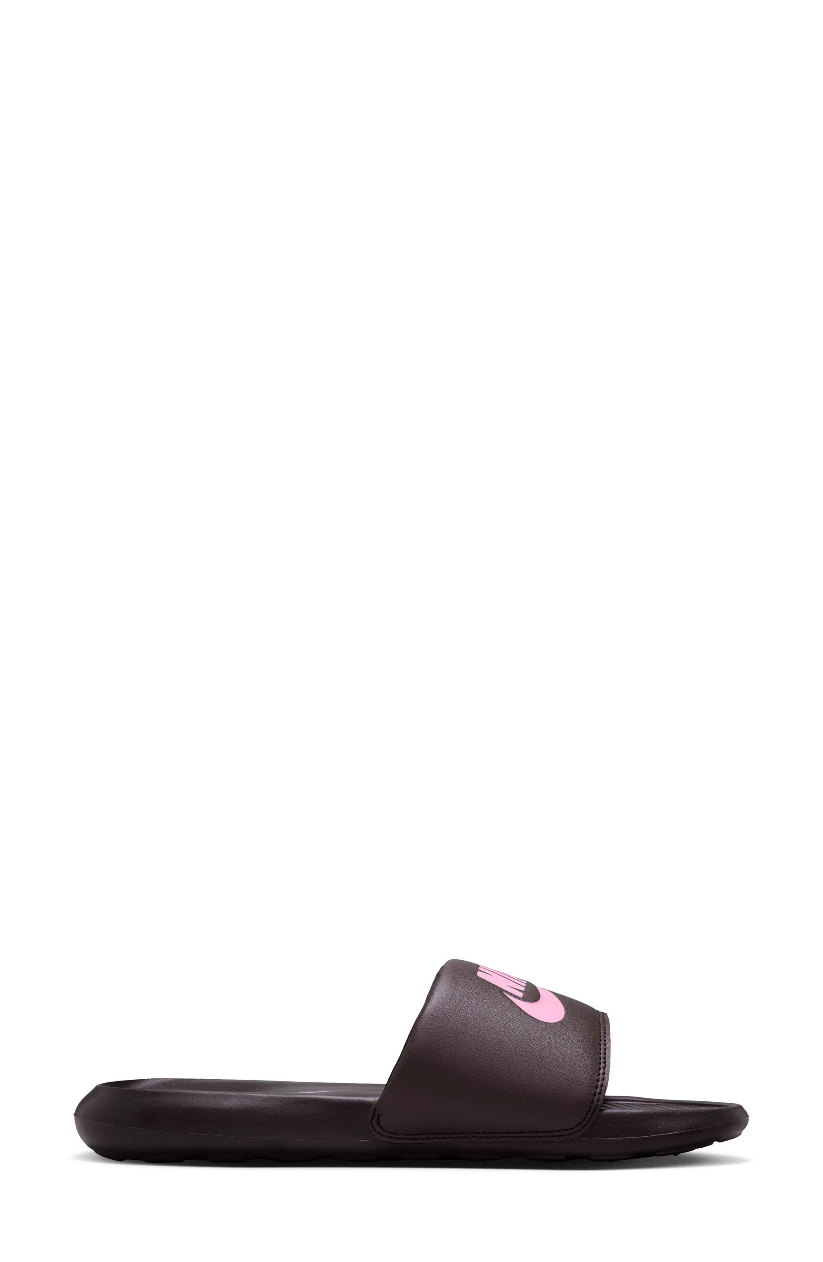 Victori Slide Sandal, Main, color, BURGUNDY ASH/ MAGENTA
