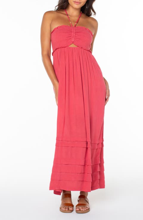 Saltwater Sweetness Convertible Maxi Dress