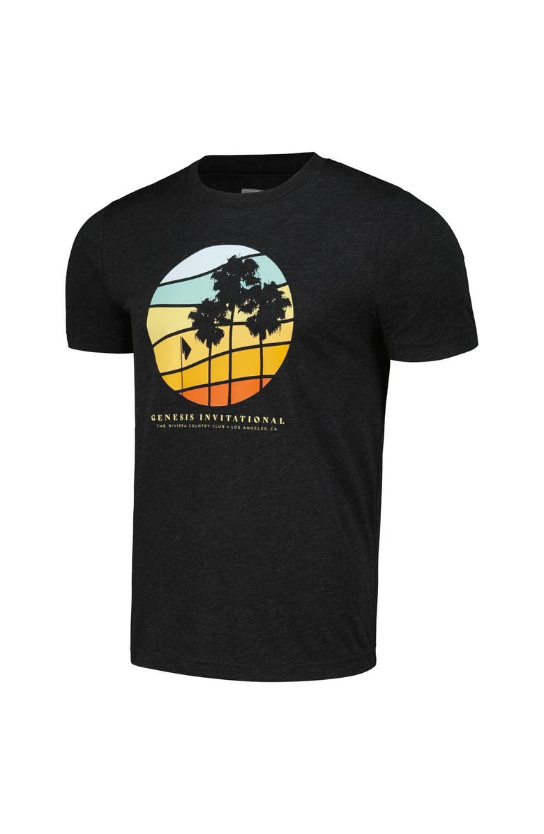 AHEAD Men's Ahead Black Genesis Invitational Instant Classic Tri-Blend T-Shirt, Alternate, color, 