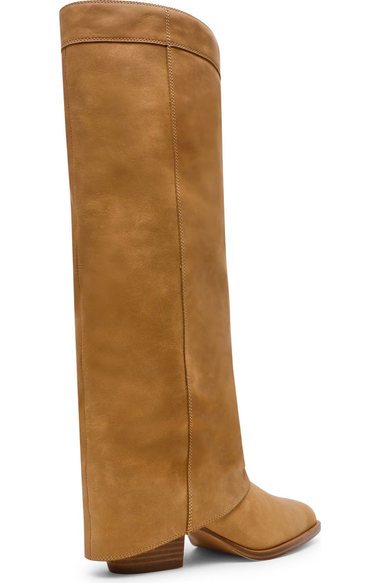 Steve Madden Winnick Foldover Knee High Boot, Alternate, color, Banana Leather