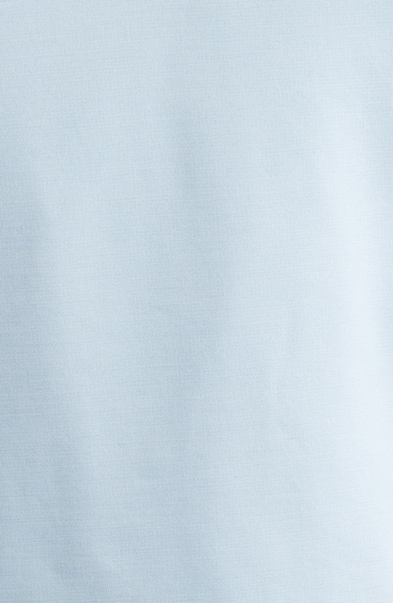 Peter Millar Pine Performance Quarter Zip Hoodie, Alternate, color, Stream Blue