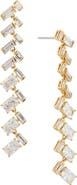 Nadri Gwen Linear Drop Earrings