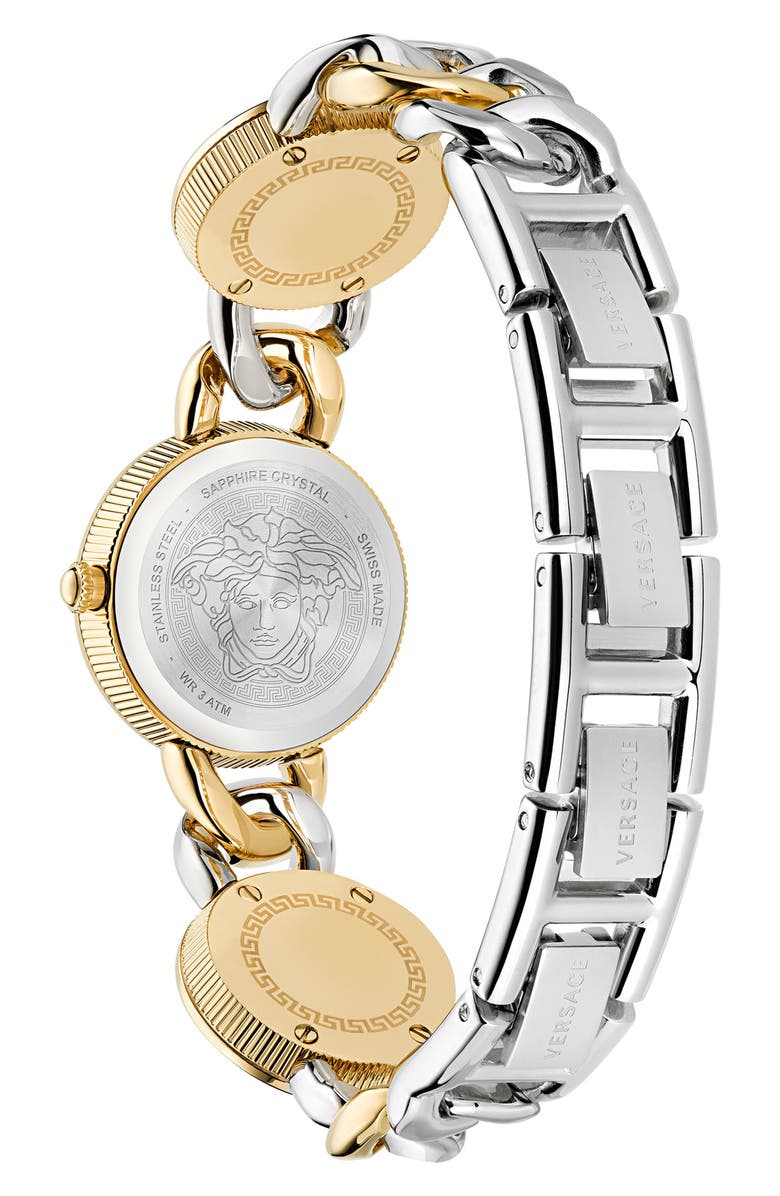 Versace Stud Icon Bracelet Watch, 26mm, Alternate, color, 