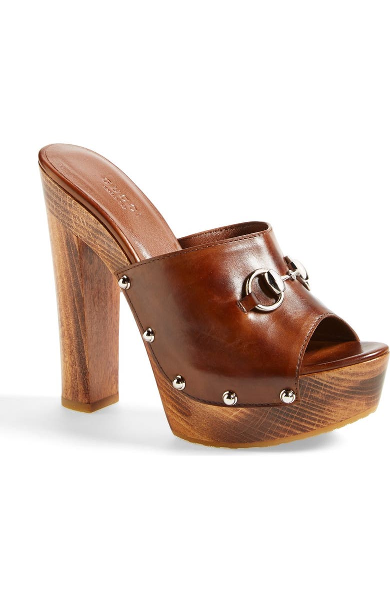 Gucci 'Morena' Platform Mule, Main, color,