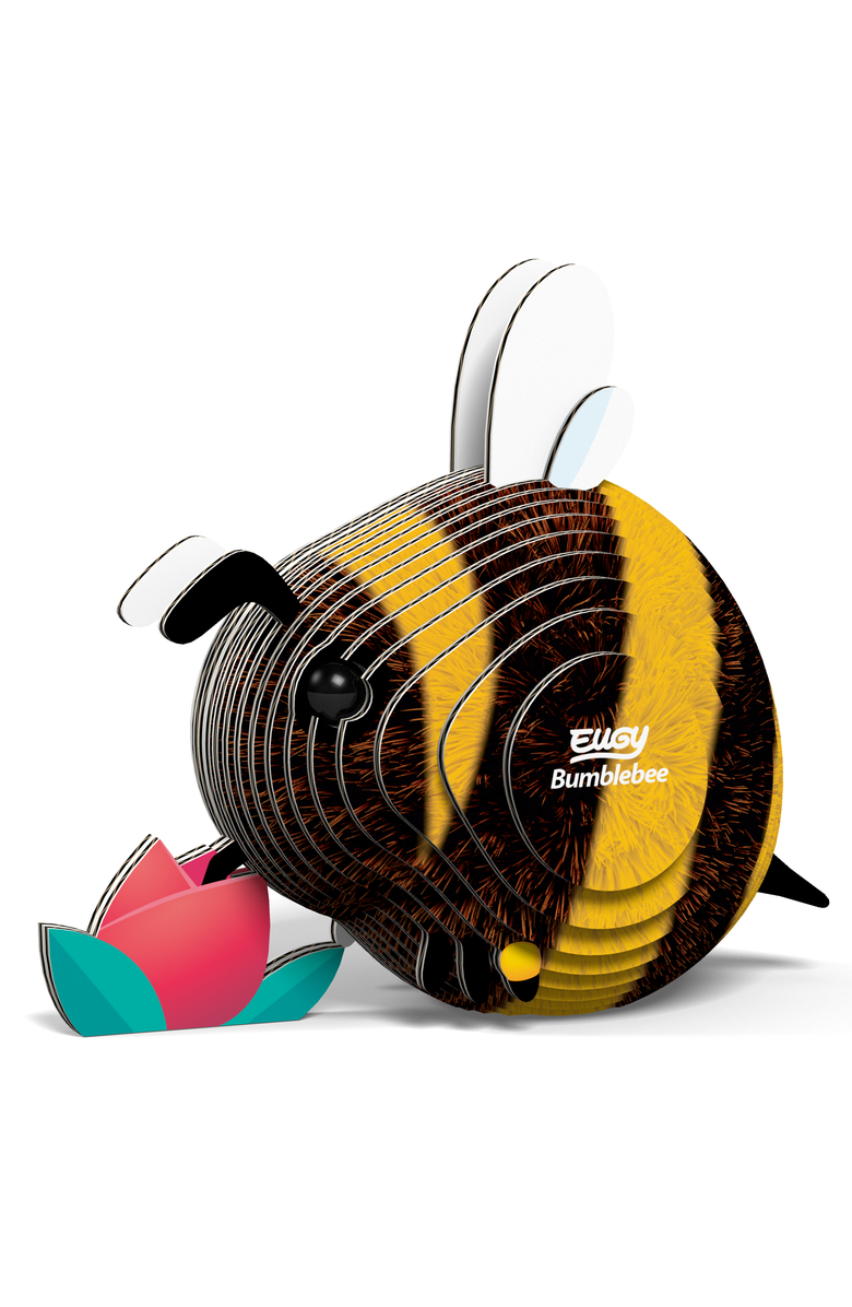 Eugy Puzzles Bumblebee 3D Puzzle, Alternate, color,