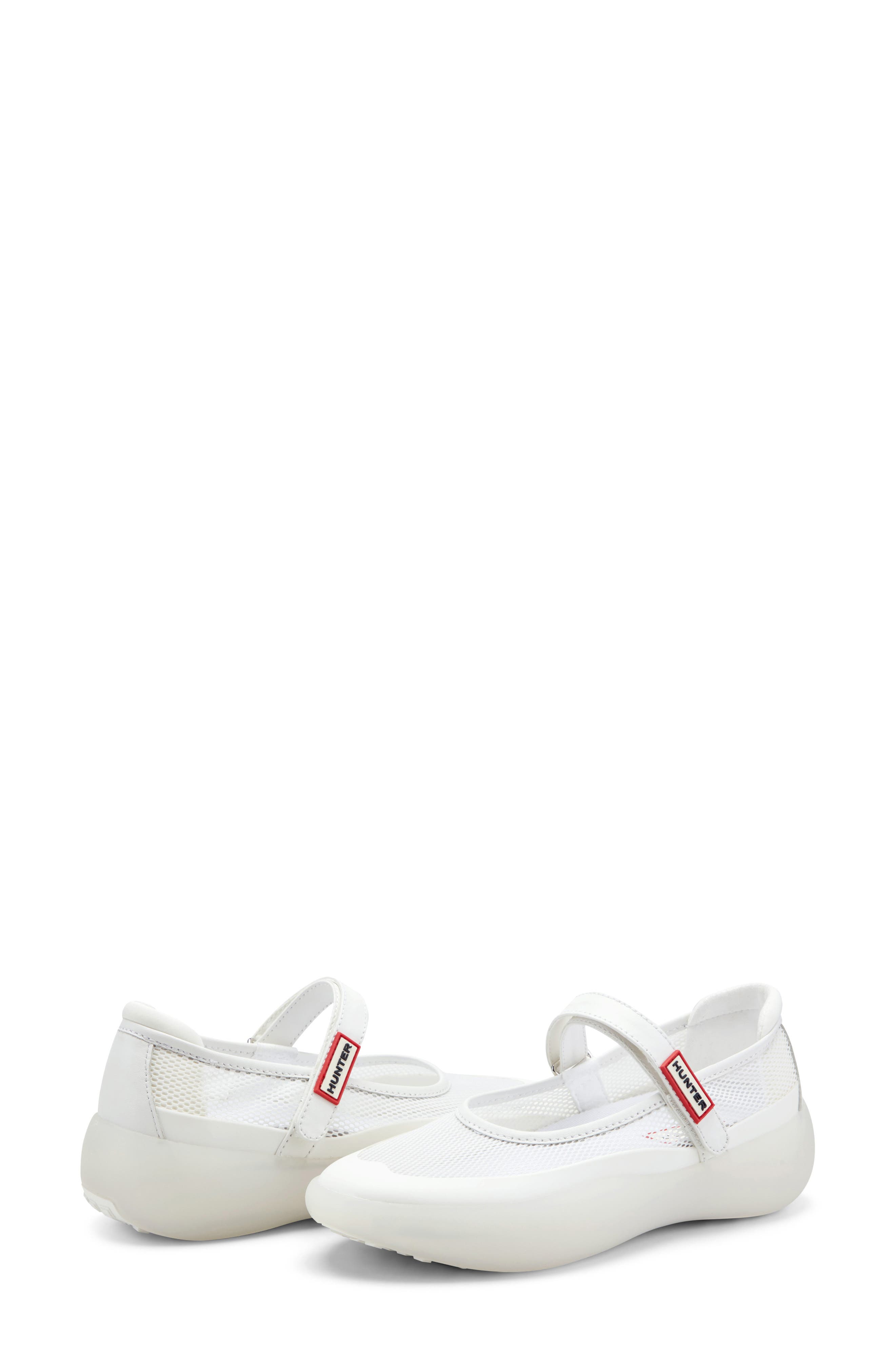 Hunter Mire Mary Jane Sneaker, Alternate, color, White