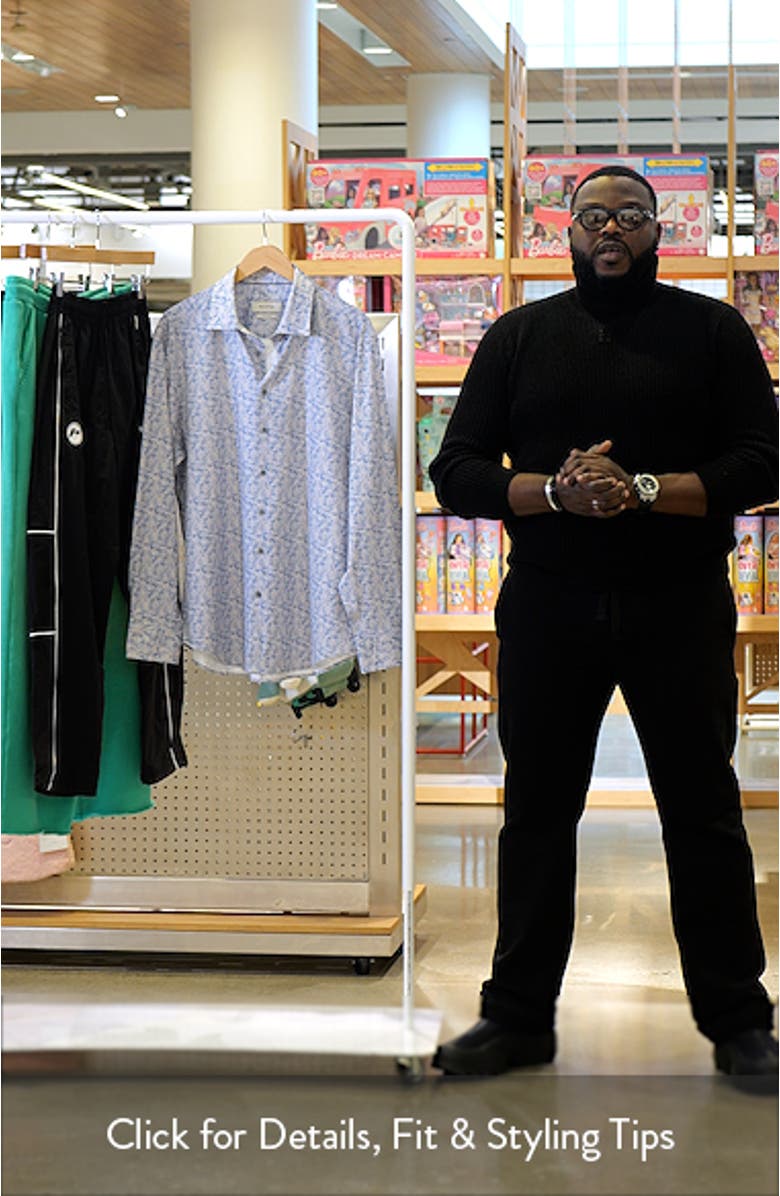 James OoohCotton<sup>®</sup> Floral Button-Up Shirt, sales video thumbnail