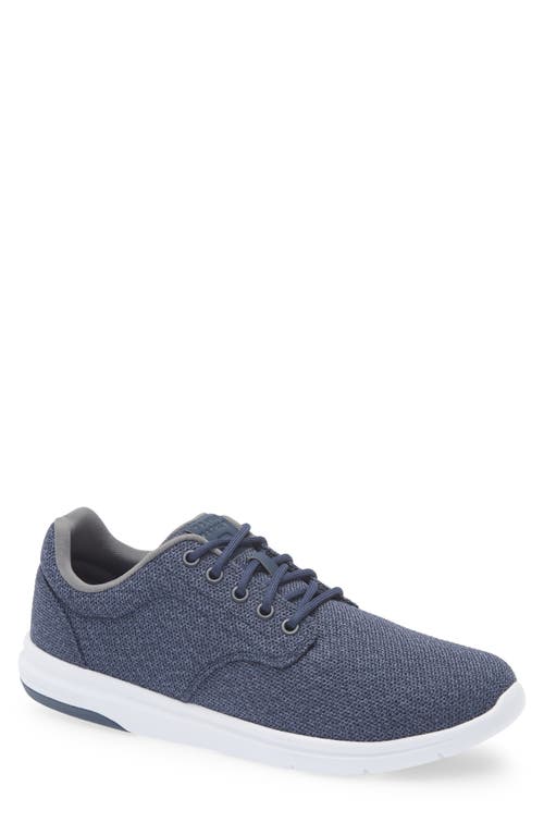 Travismathew The Daily Ii Knit Sneaker In Heather Mood Indigo