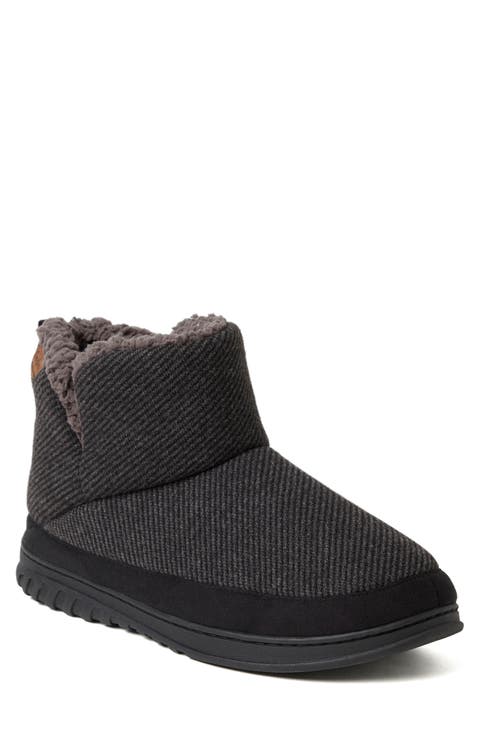 James Twill Boot Slippers (Men)